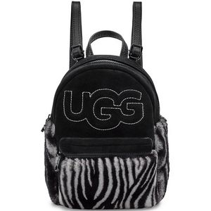 UGG Dannie II Mini Sheepskin Zebra Backback